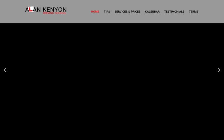 Screenshot of alankenyondrivingschool.co.uk