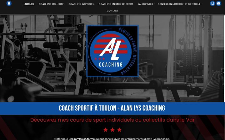 Screenshot of alanlys-coaching.fr