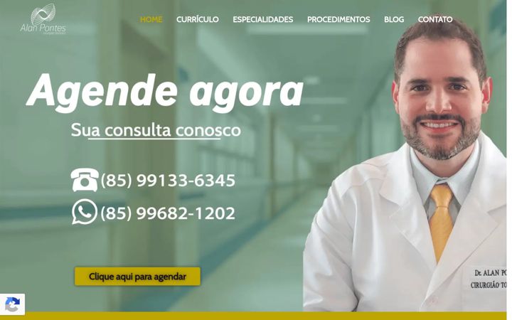 Screenshot of alanpontes.com
