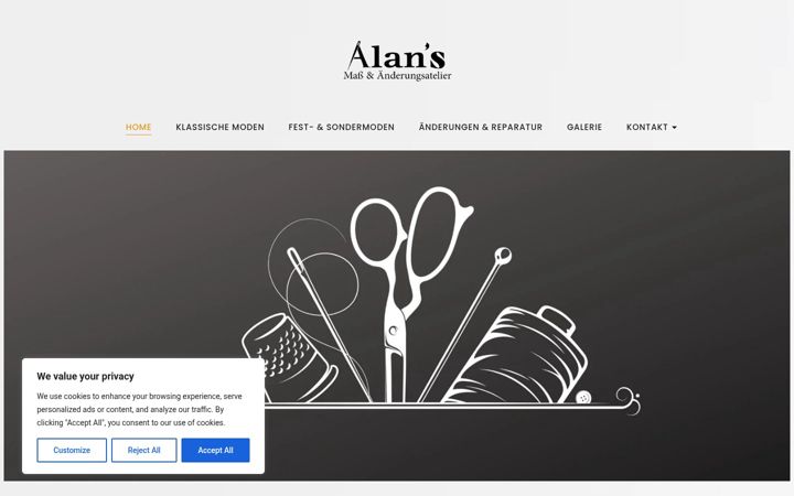 Capture d'écran de alanschneiderei.de