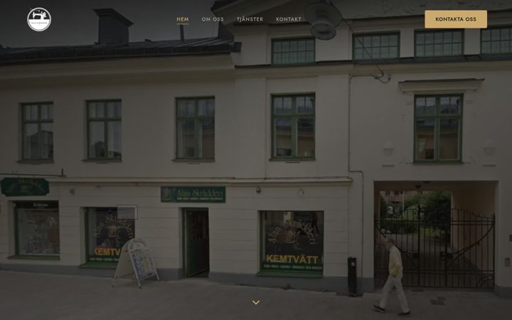 Screenshot of alanskradderi.se