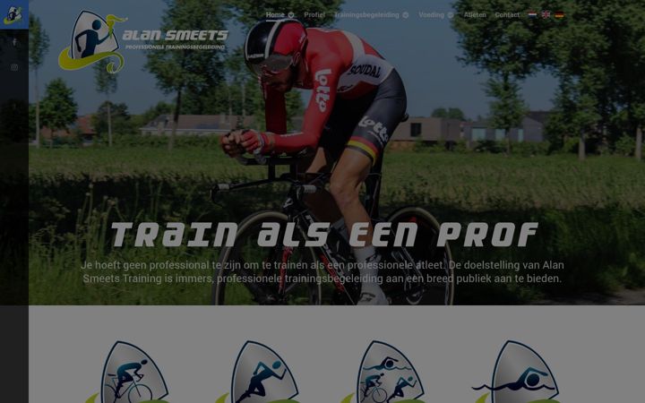 Screenshot of alansmeets.nl