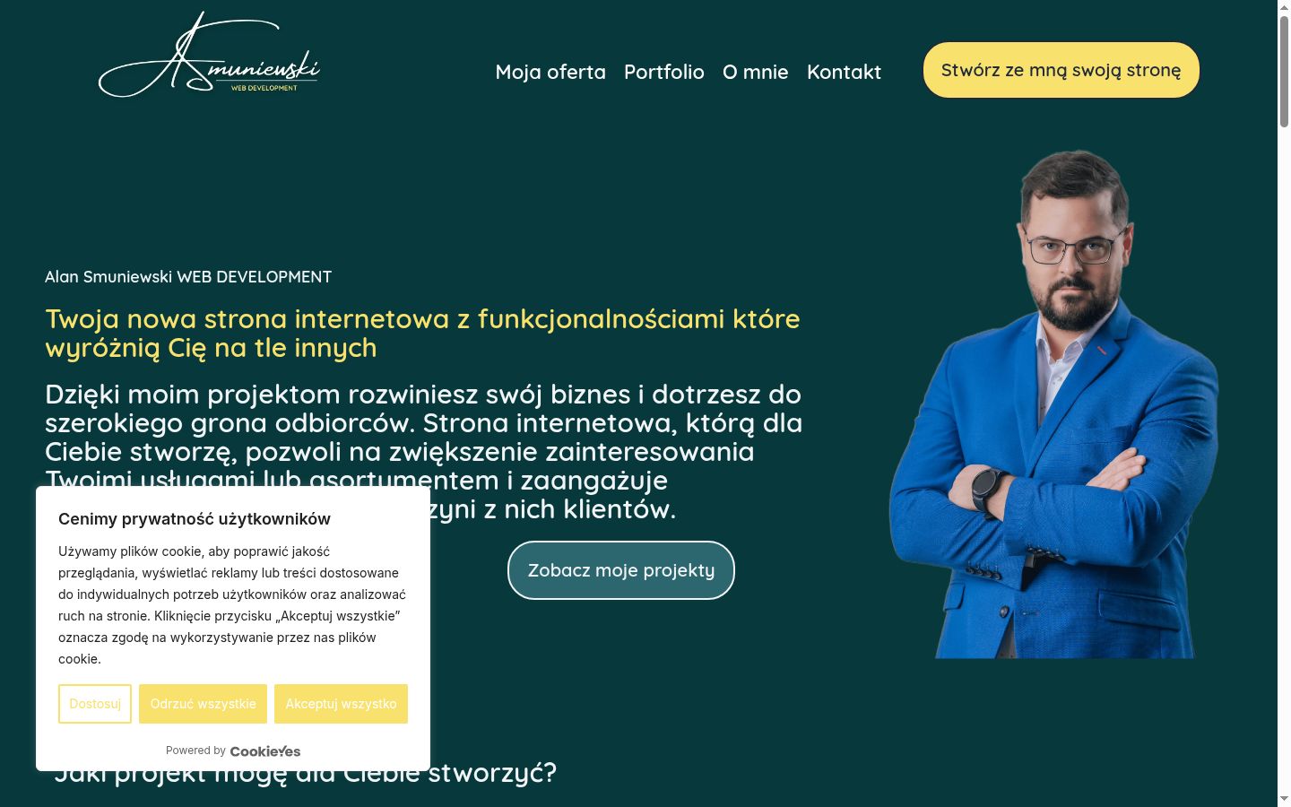 Sutikimo reklamjuostės, rodytos prieš bet kokią sąveiką, ekrano kopija