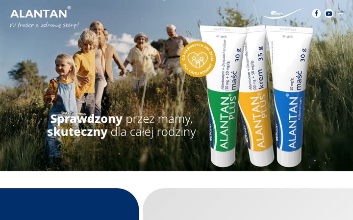 Screenshot of alantan.pl