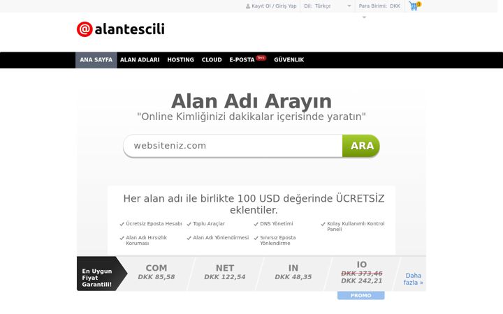 Screenshot of alantescili.com
