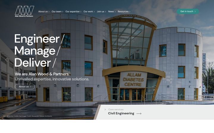 Screenshot of alanwood.co.uk