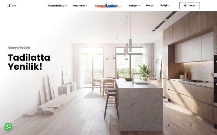 Screenshot of alanyatadilat.com