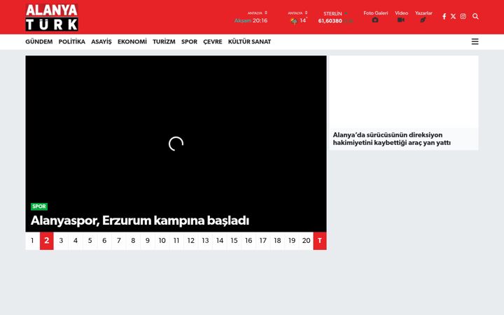 Screenshot of alanyaturk.com
