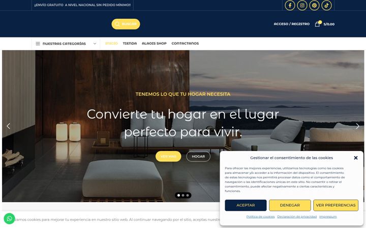 Screenshot of alaois.com