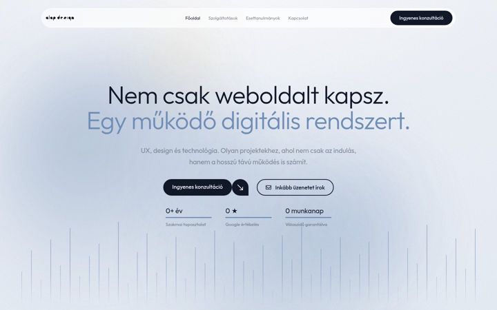 Screenshot of alapdesign.hu