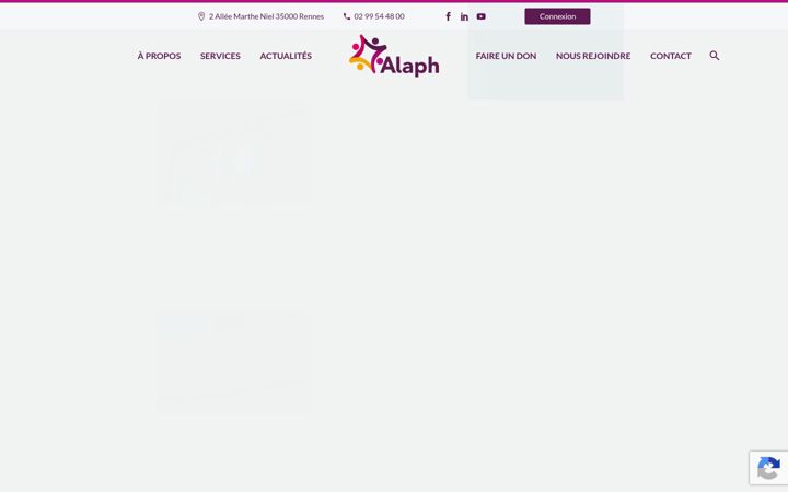 Екранна снимка на alaph.org