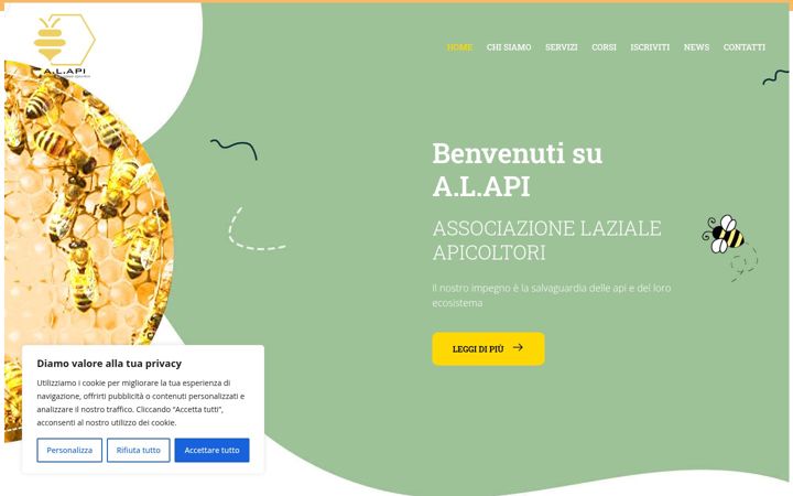 Screenshot of alapi.it