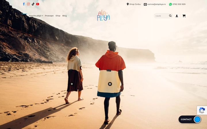Screenshot of alaplaya.ro
