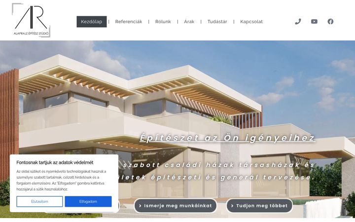 Screenshot of alaprajzstudio.hu