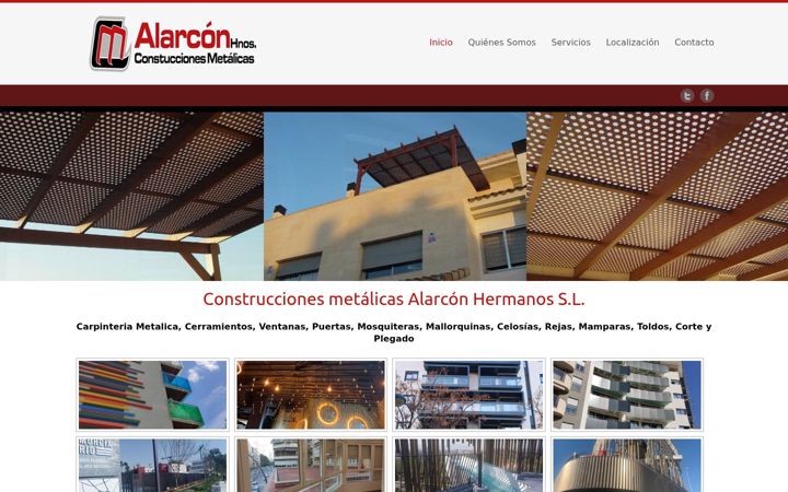 Screenshot of alarconhermanos.com
