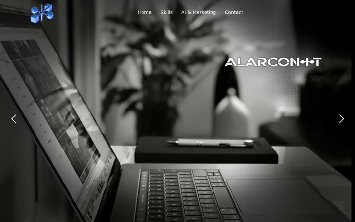 Screenshot of alarconit.com