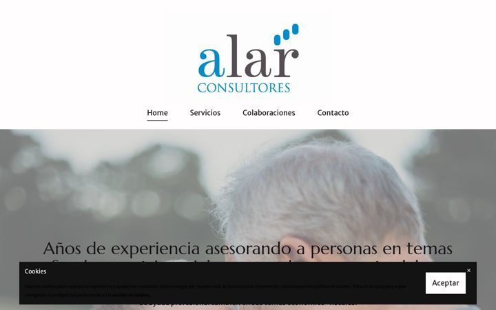 Screenshot του alarconsultores.com