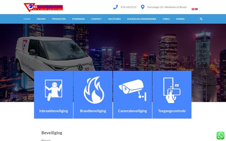 Screenshot of alarm-beveiliging.nl