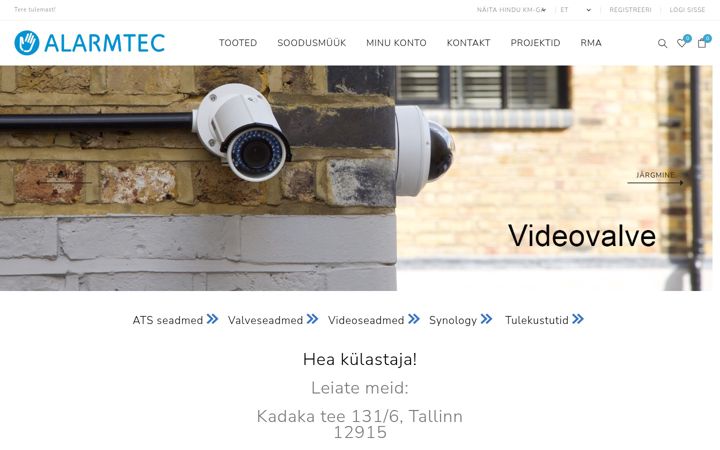 Screenshot of alarmtec.ee