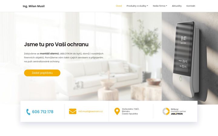 Screenshot of alarmy-musil.cz