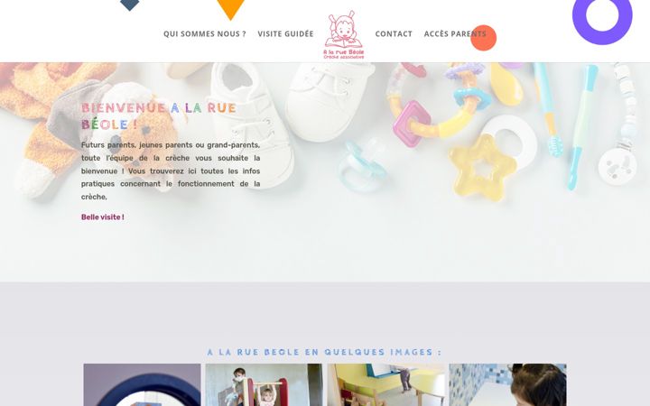 Screenshot of alaruebeole.fr