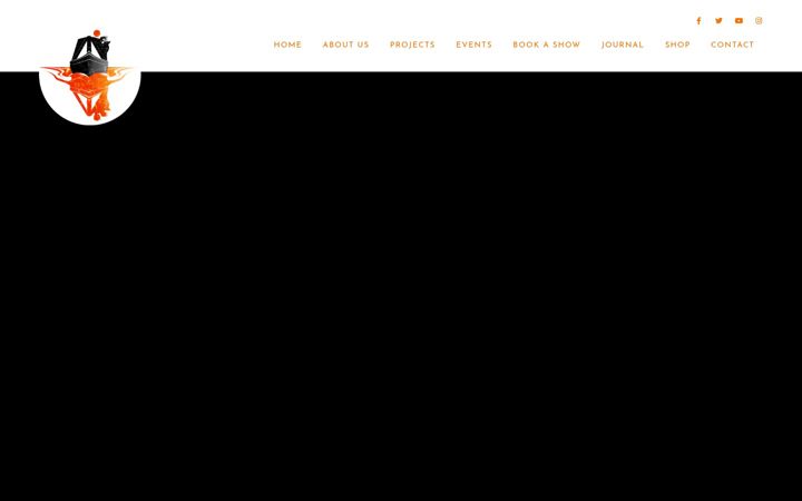 Screenshot of alarumproductions.org.uk