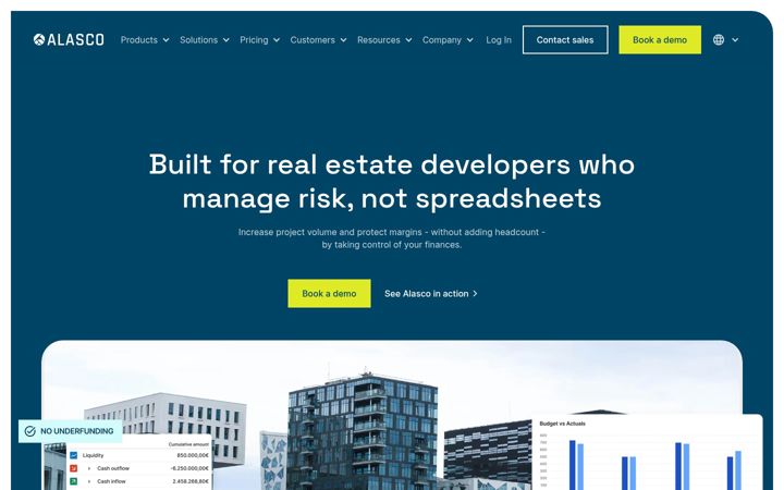Screenshot of alasco.com