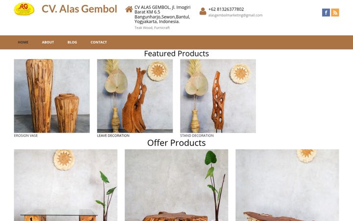 Screenshot of alasgembol.com