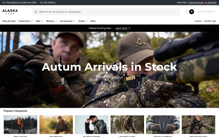 Screenshot of alaska1795.com