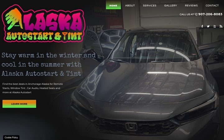 Screenshot of alaskaautostart.com