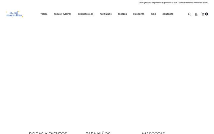 Screenshot of alasmilmaravillas.com