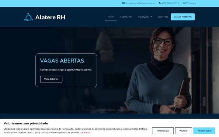 Skärmbild av alatererh.com.br
