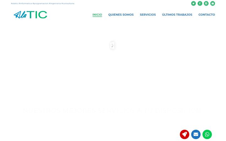 Screenshot of alatic.es