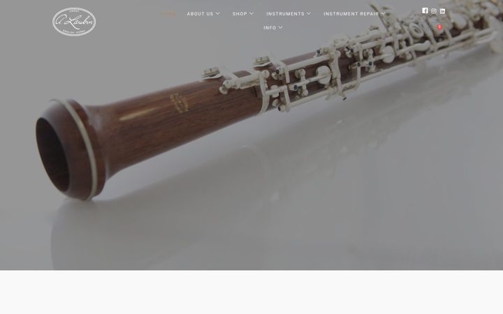 Screenshot di alaubin.com