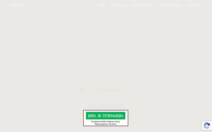 Screenshot of alaudae.es