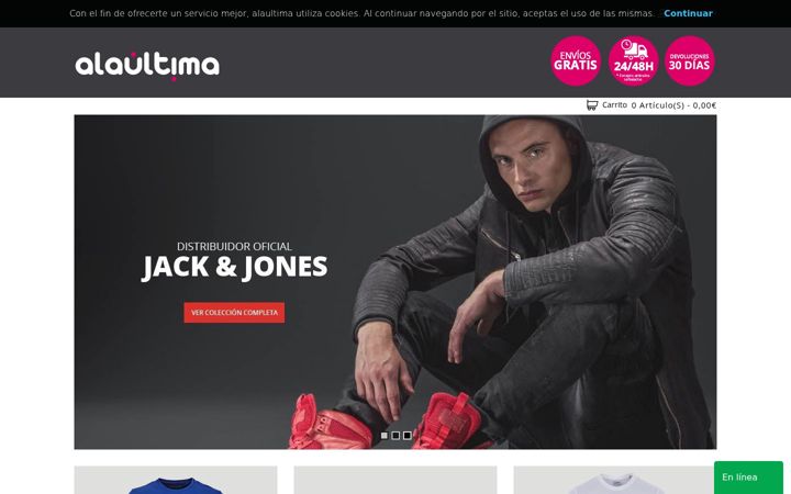 Screenshot di alaultima.com