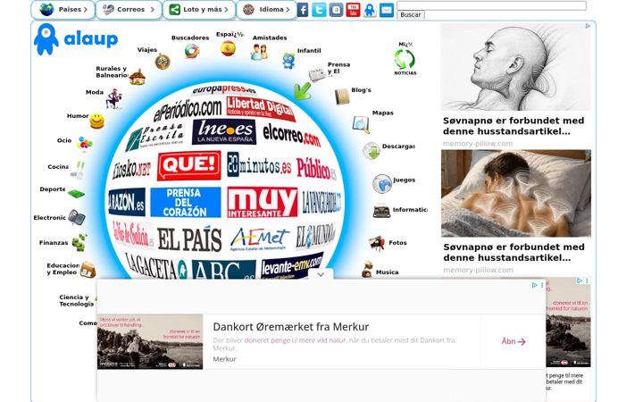 Screenshot of alaup.com