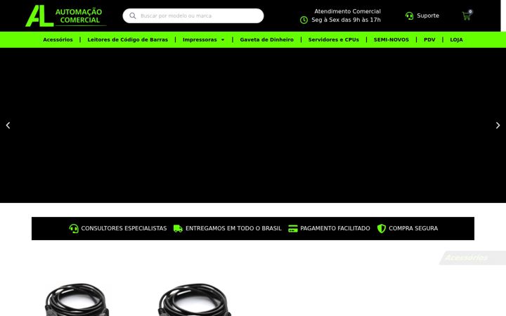Képernyőkép: alautomacaocomercial.com.br