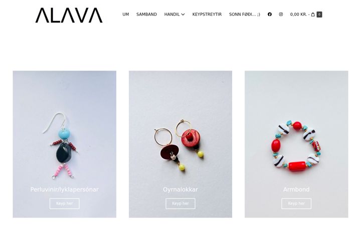 Screenshot of alava.fo