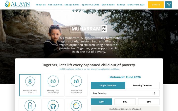 Screenshot of alayn.co.uk