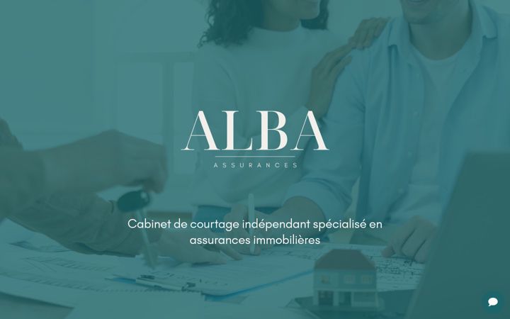 Screenshot of alba-assurances.fr