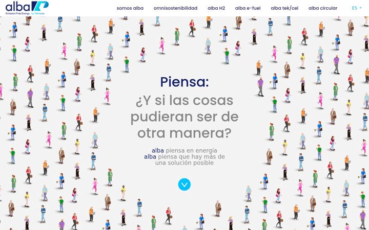 Screenshot ta' alba-efenergy.com