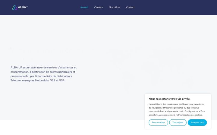 Screenshot van alba-up.com