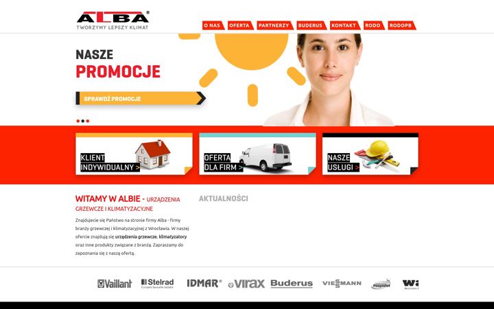 Screenshot of alba.wroc.pl