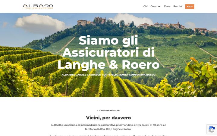 Screenshot of alba90.it