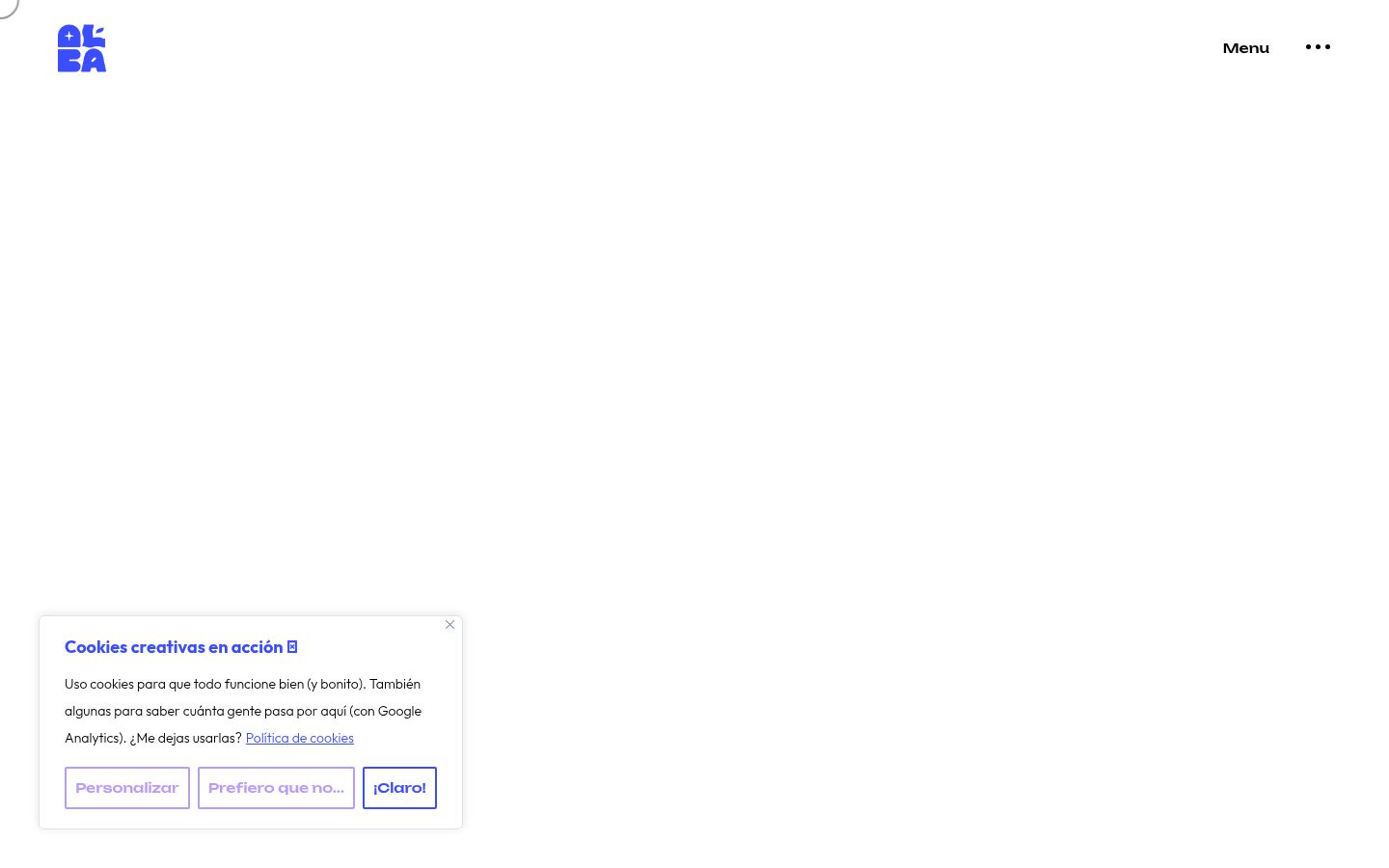 Screenshot des Einwilligungsbanners vor jeglicher Interaktion