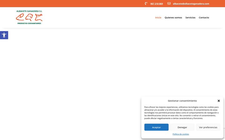 Screenshot von albaceteganadera.com