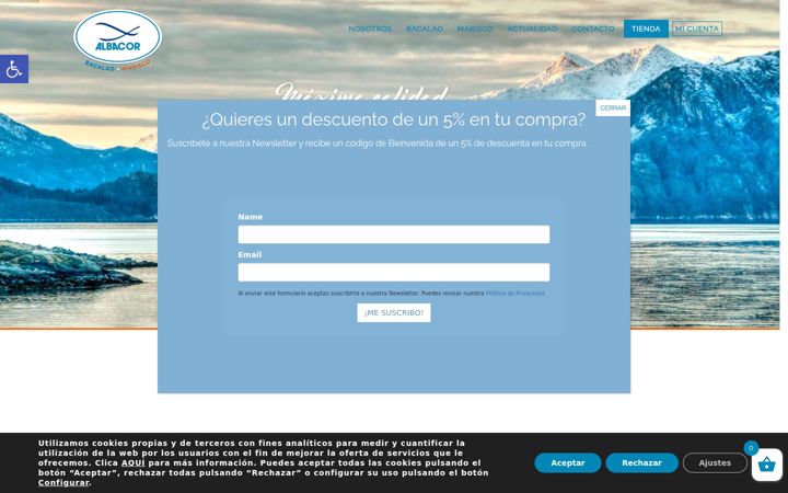Screenshot von albacor.es