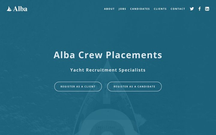 Skjermbilde av albacrewpl.com