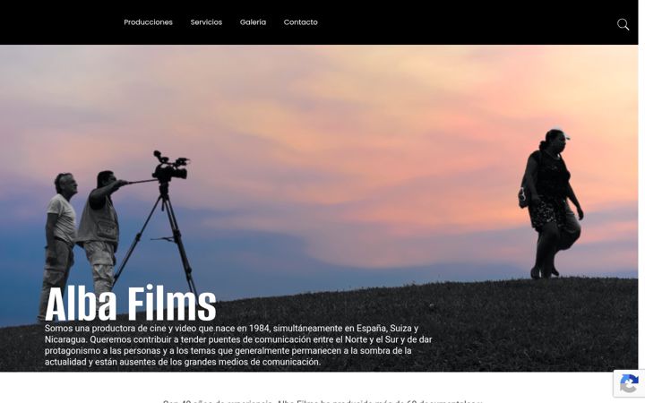 Screenshot του albafilms.tv